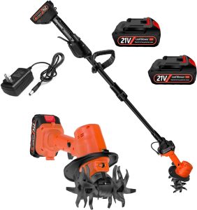 LNXGJJ Mini Bineuse Électrique 21V
